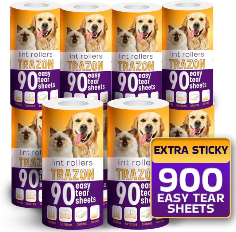 Lint Roller Refills – 900 Sheets (10-Pack)