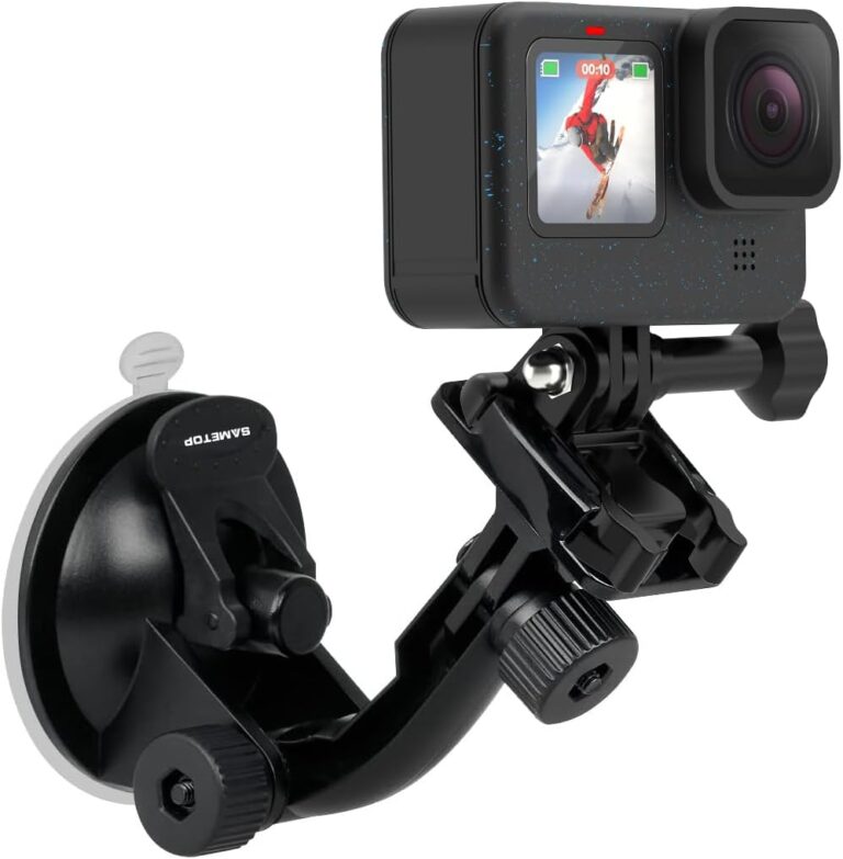 Sametop Suction Cup Mount Compatible with Gopro Hero