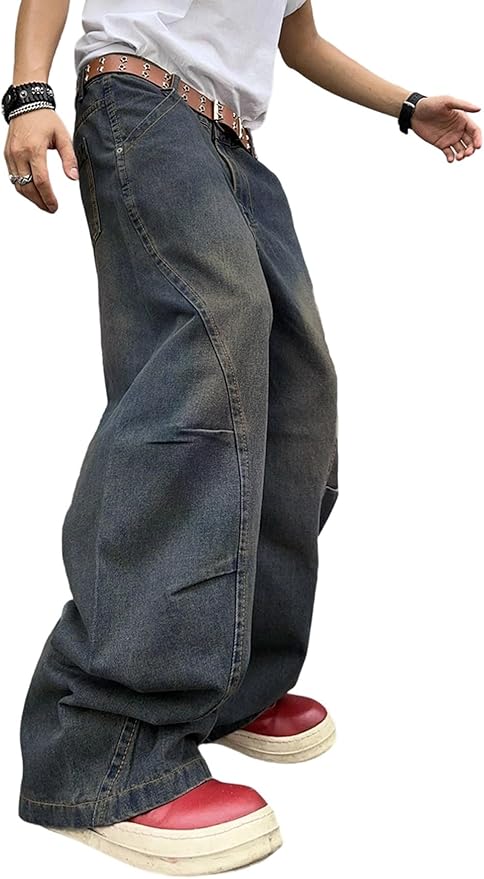 Men’s Irregular Sutures Y2k Hip Hop