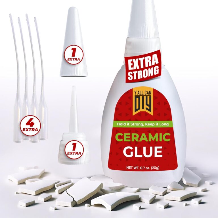 Y’allCanDiy Waterproof Super Glue for Ceramic